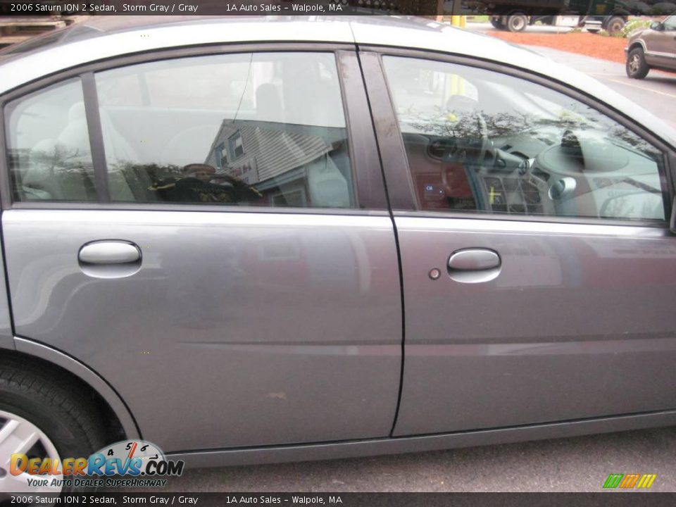 2006 Saturn ION 2 Sedan Storm Gray / Gray Photo #15