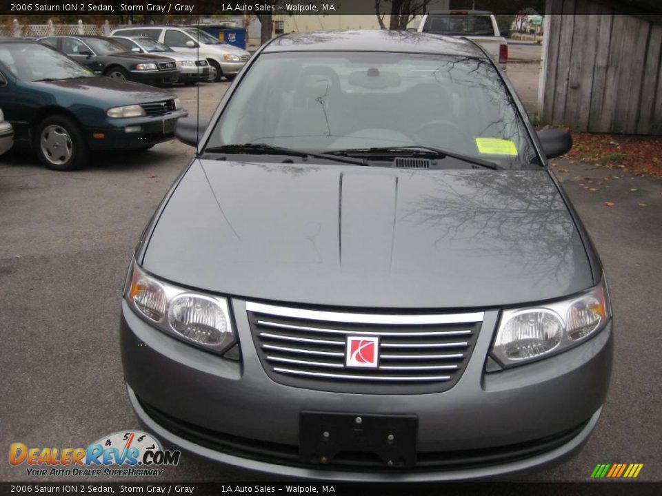 2006 Saturn ION 2 Sedan Storm Gray / Gray Photo #18