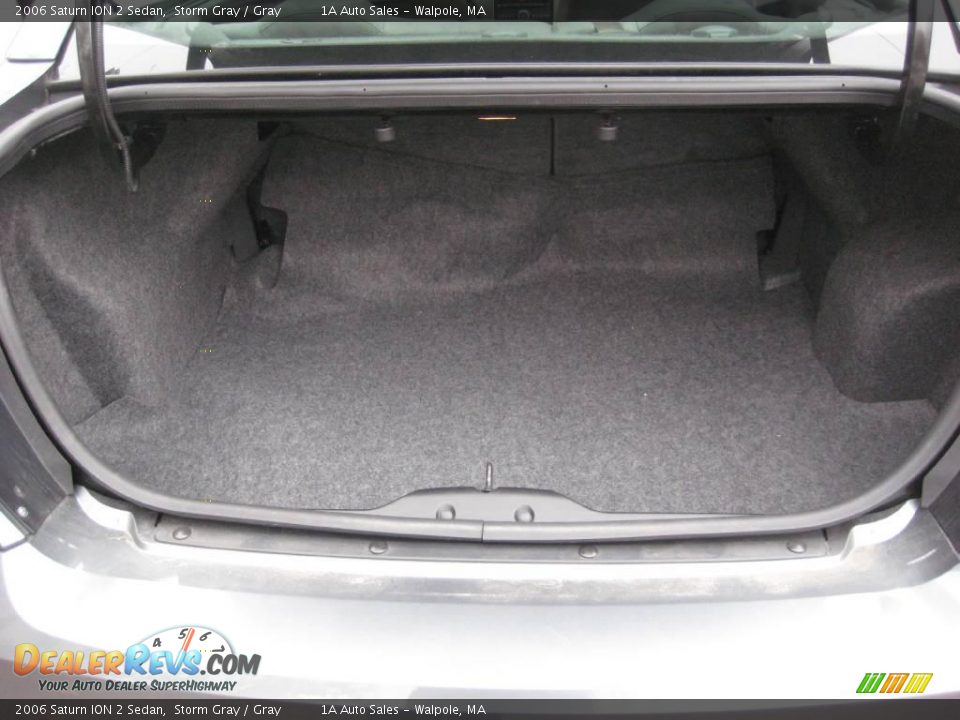 2006 Saturn ION 2 Sedan Storm Gray / Gray Photo #20