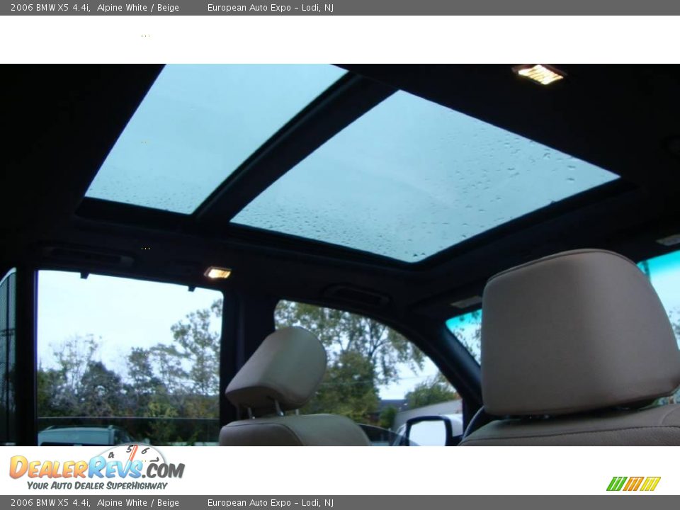 2006 BMW X5 4.4i Alpine White / Beige Photo #18