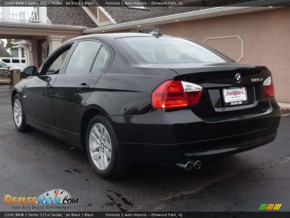 2006 BMW 3 Series 325xi Sedan Jet Black / Black Photo #4