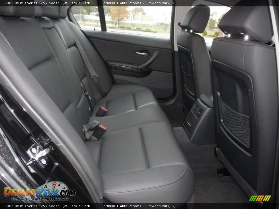 2006 BMW 3 Series 325xi Sedan Jet Black / Black Photo #7