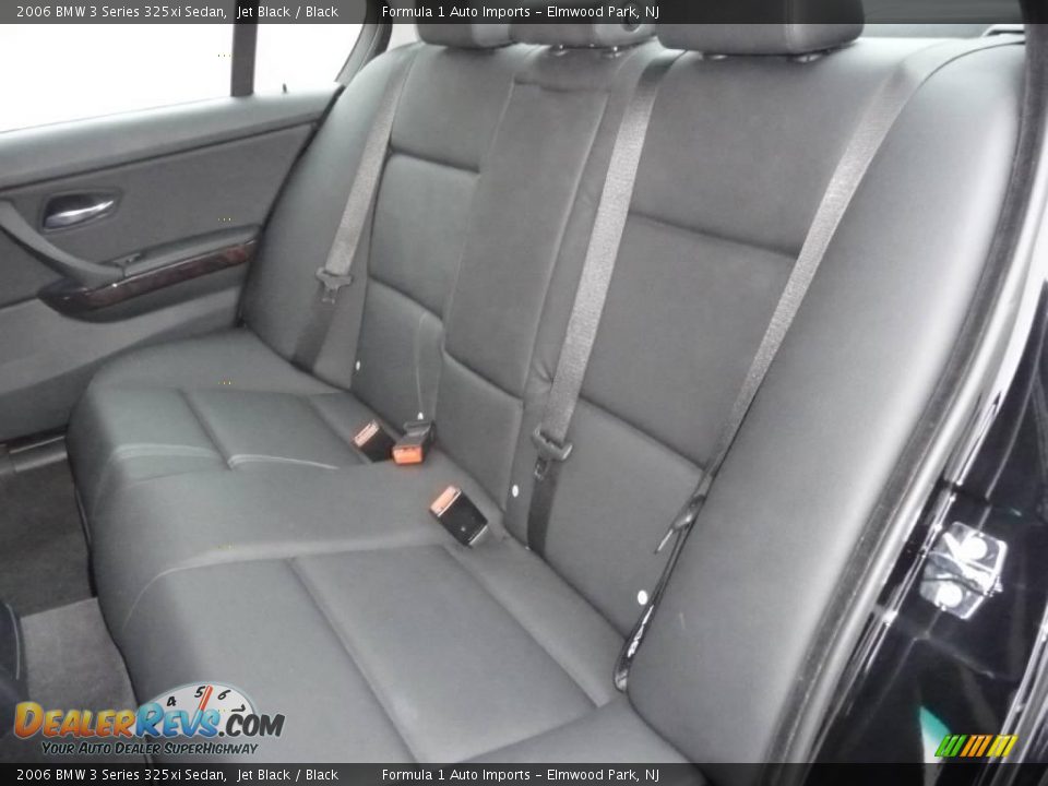 2006 BMW 3 Series 325xi Sedan Jet Black / Black Photo #10