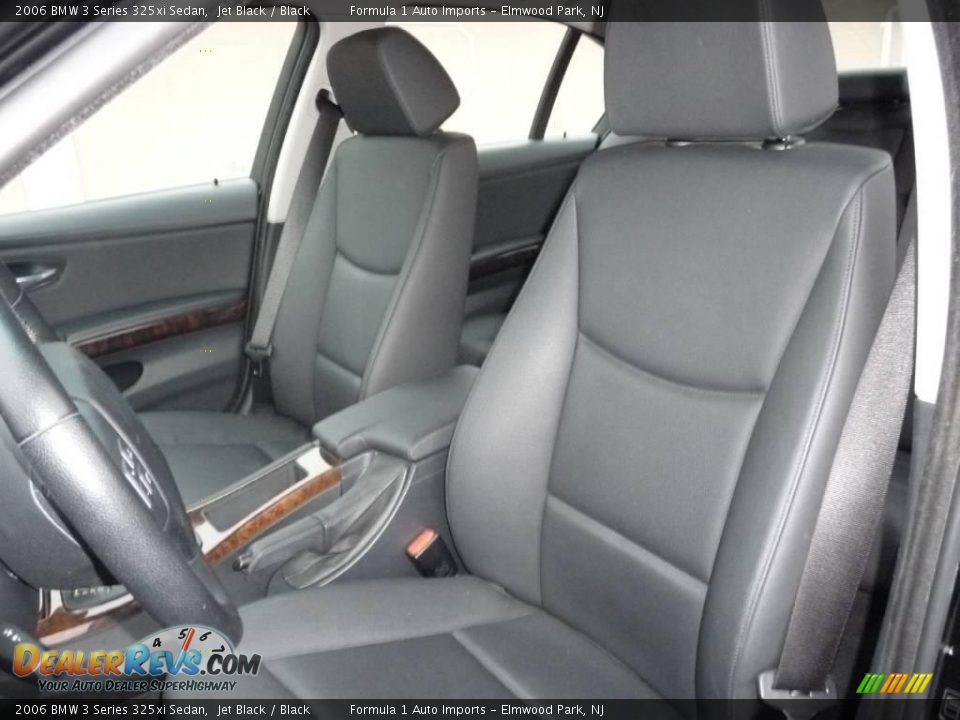 2006 BMW 3 Series 325xi Sedan Jet Black / Black Photo #14