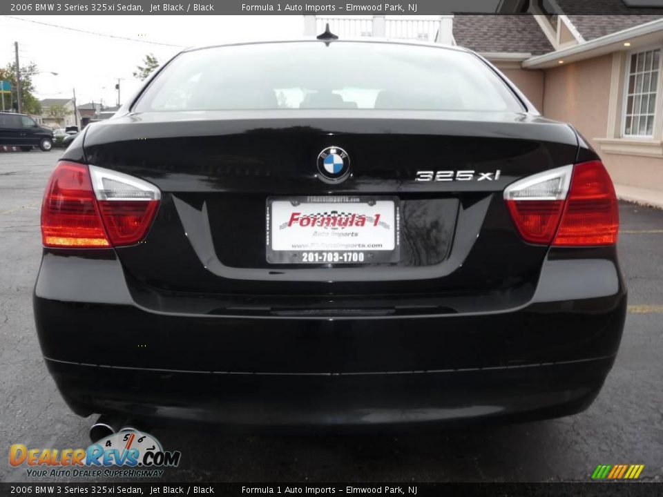 2006 BMW 3 Series 325xi Sedan Jet Black / Black Photo #16