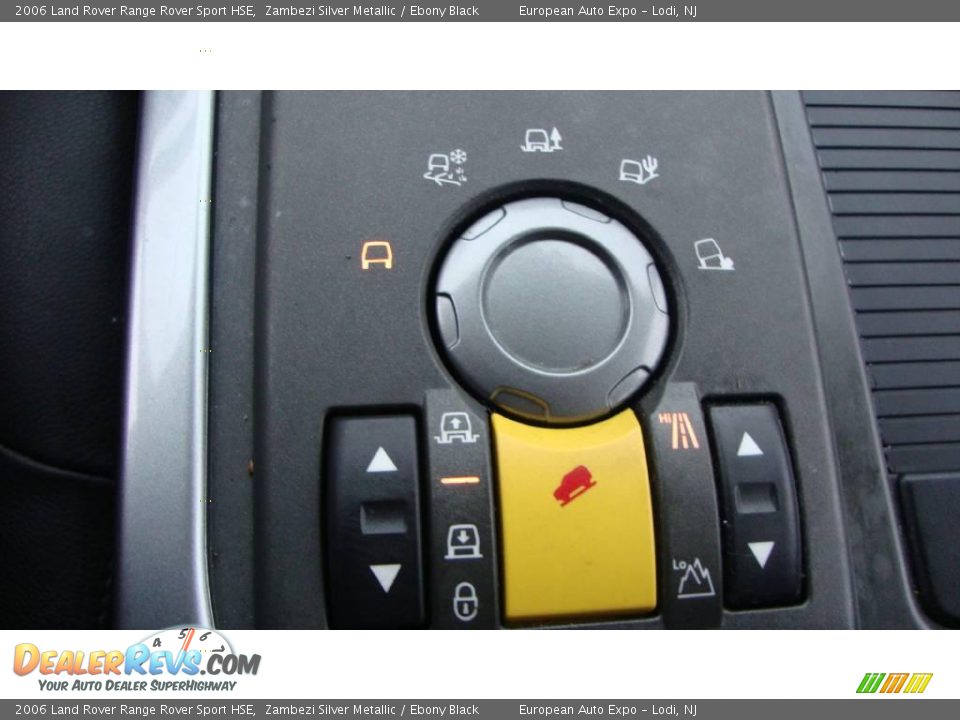 2006 Land Rover Range Rover Sport HSE Zambezi Silver Metallic / Ebony Black Photo #18