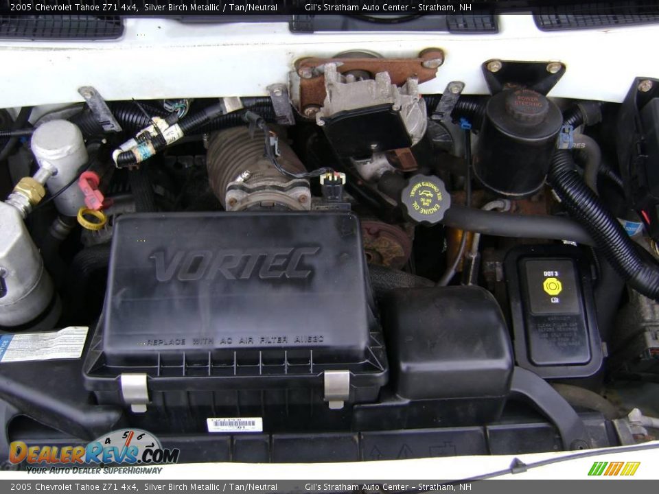 2005 Chevrolet Tahoe Z71 4x4 Silver Birch Metallic / Tan/Neutral Photo #18