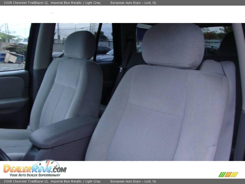 2008 Chevrolet TrailBlazer LS Imperial Blue Metallic / Light Gray Photo #6