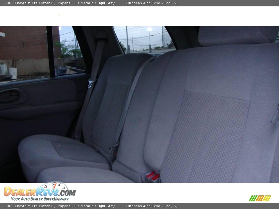 2008 Chevrolet TrailBlazer LS Imperial Blue Metallic / Light Gray Photo #8
