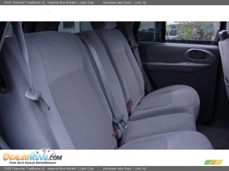 2008 Chevrolet TrailBlazer LS Imperial Blue Metallic / Light Gray Photo #10