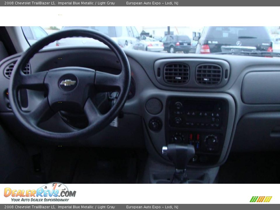 2008 Chevrolet TrailBlazer LS Imperial Blue Metallic / Light Gray Photo #13
