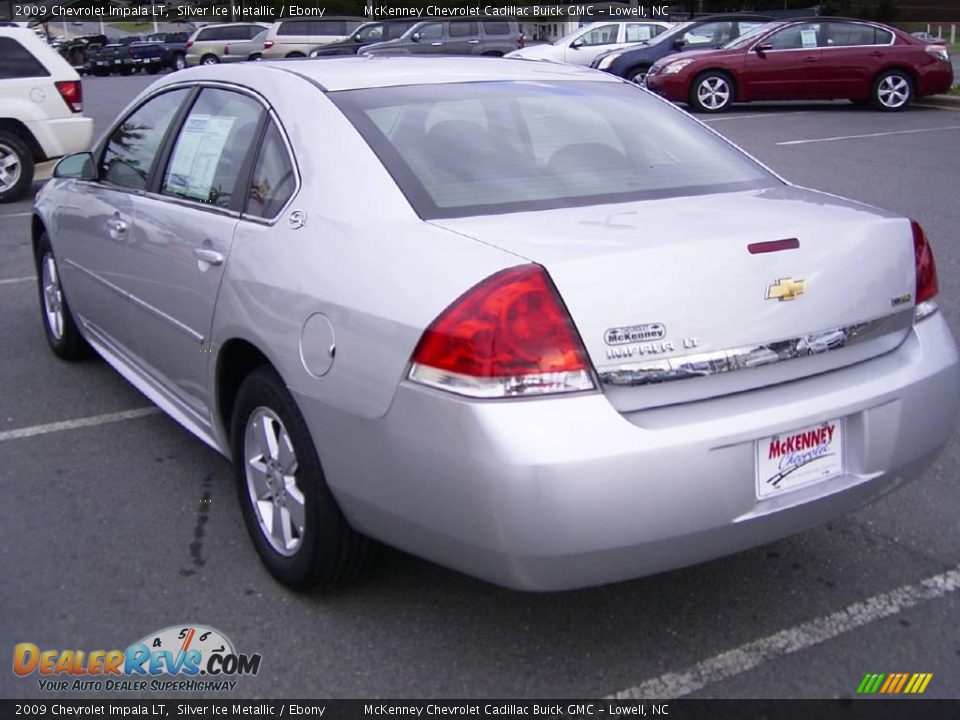 2009 Chevrolet Impala LT Silver Ice Metallic / Ebony Photo #2