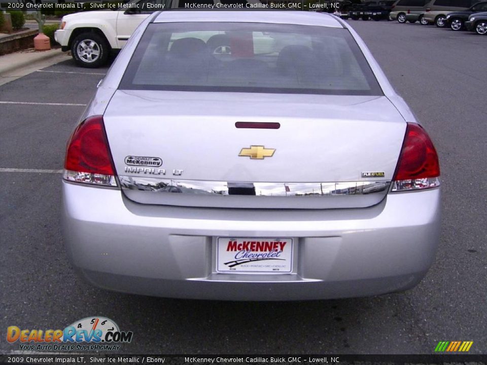 2009 Chevrolet Impala LT Silver Ice Metallic / Ebony Photo #3