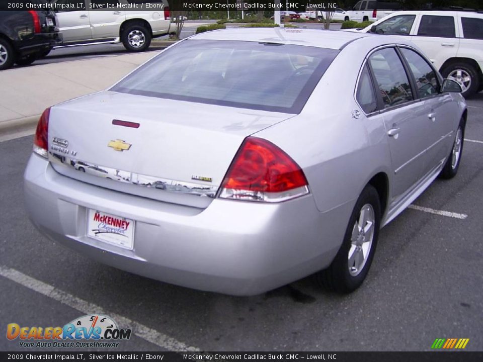 2009 Chevrolet Impala LT Silver Ice Metallic / Ebony Photo #4