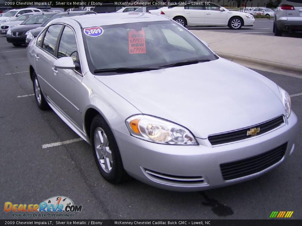 2009 Chevrolet Impala LT Silver Ice Metallic / Ebony Photo #5