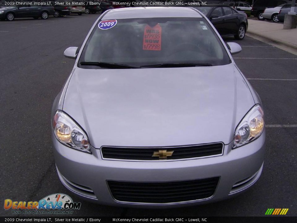 2009 Chevrolet Impala LT Silver Ice Metallic / Ebony Photo #6