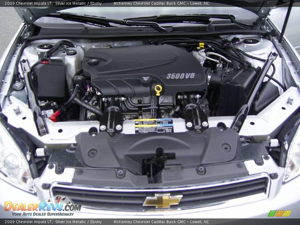 2009 Chevrolet Impala LT Silver Ice Metallic / Ebony Photo #18