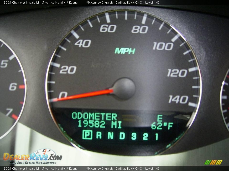 2009 Chevrolet Impala LT Silver Ice Metallic / Ebony Photo #23