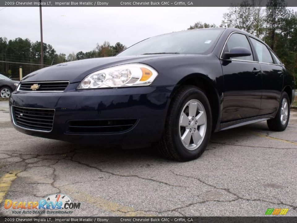 2009 Chevrolet Impala LT Imperial Blue Metallic / Ebony Photo #2