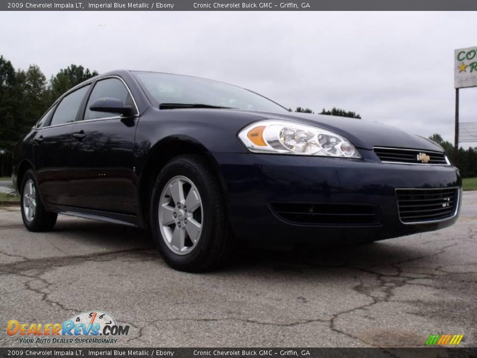 2009 Chevrolet Impala LT Imperial Blue Metallic / Ebony Photo #4