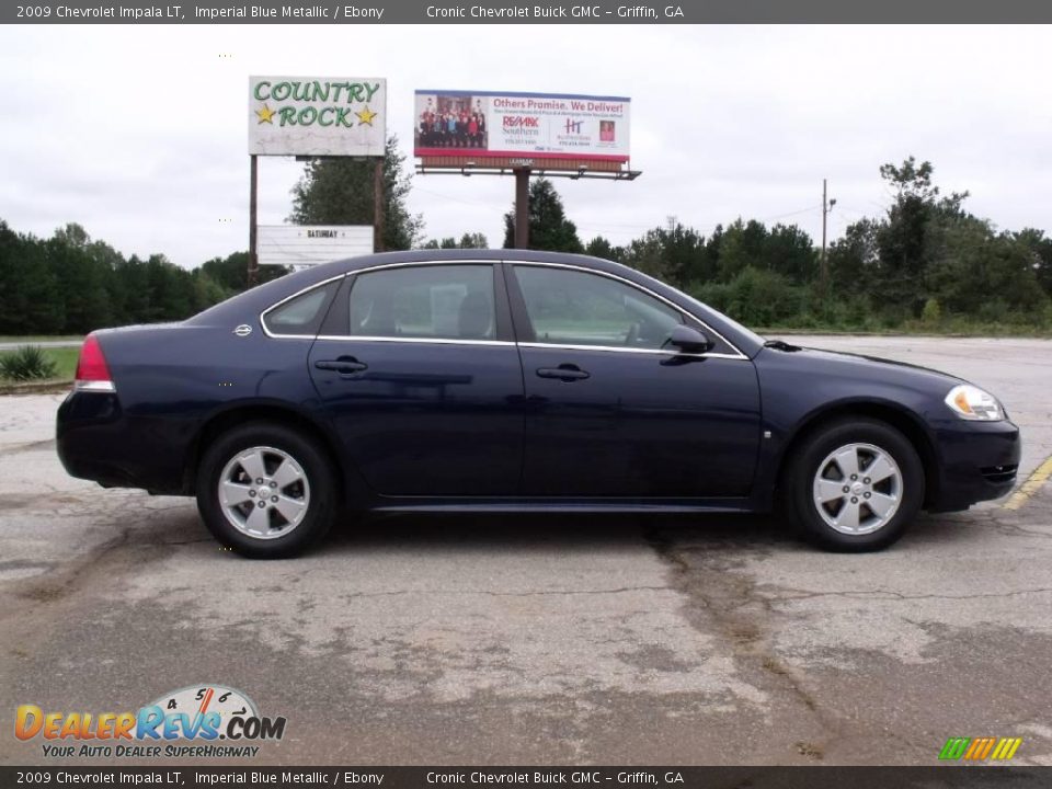 2009 Chevrolet Impala LT Imperial Blue Metallic / Ebony Photo #5