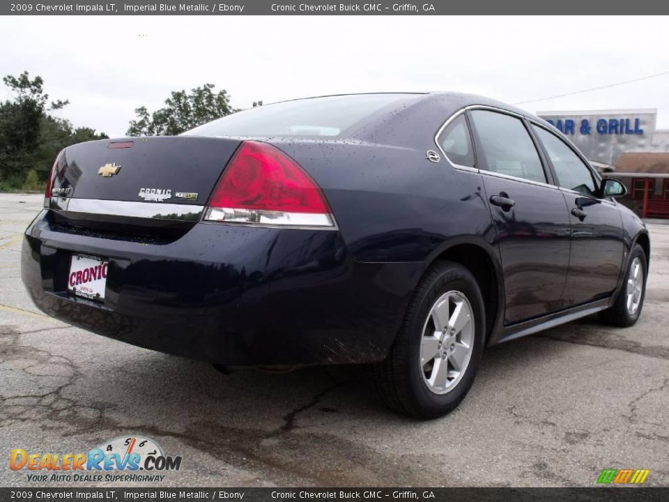 2009 Chevrolet Impala LT Imperial Blue Metallic / Ebony Photo #6
