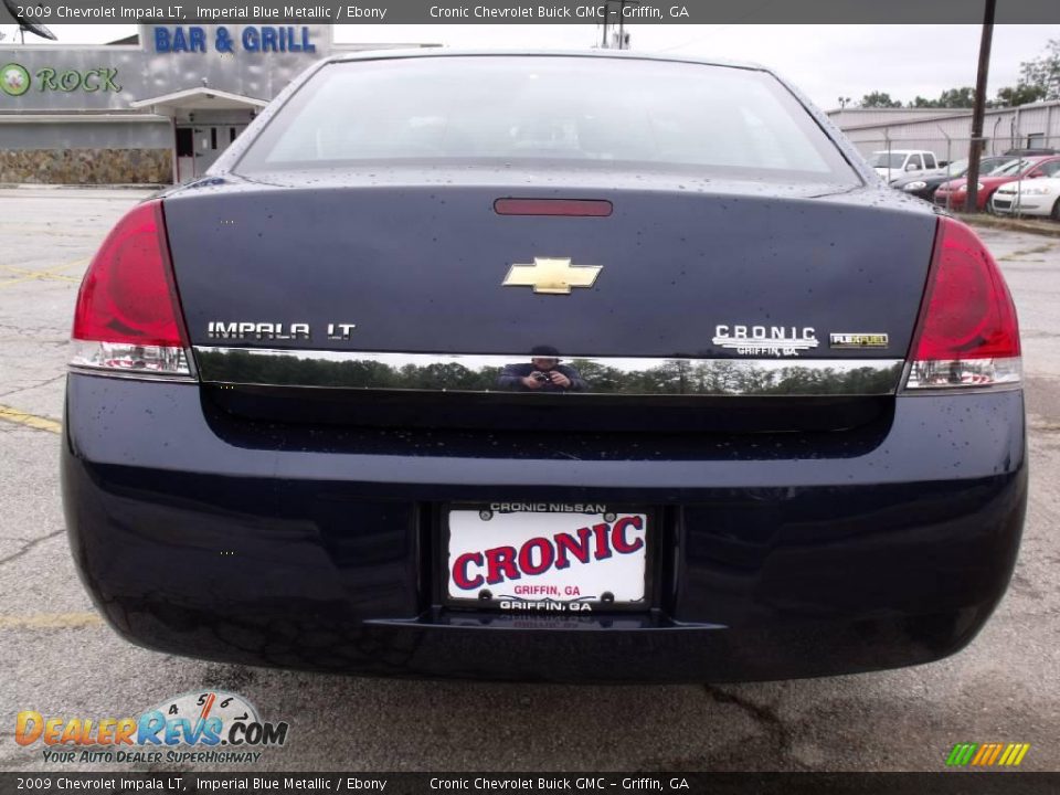 2009 Chevrolet Impala LT Imperial Blue Metallic / Ebony Photo #7