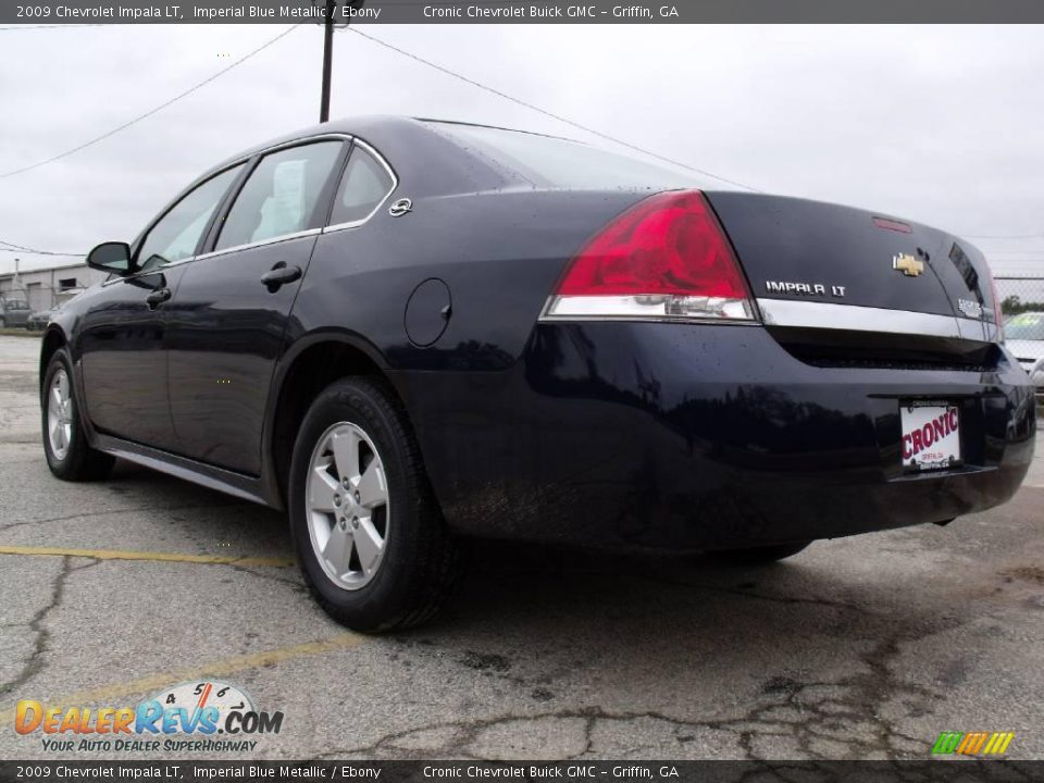 2009 Chevrolet Impala LT Imperial Blue Metallic / Ebony Photo #8