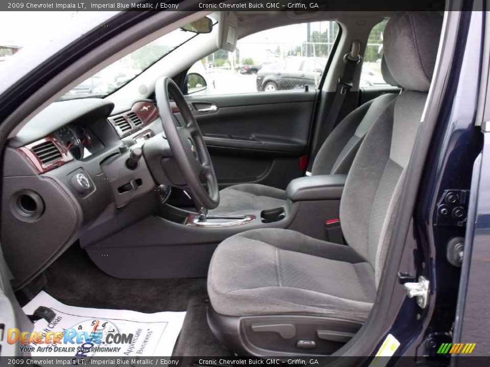 2009 Chevrolet Impala LT Imperial Blue Metallic / Ebony Photo #12