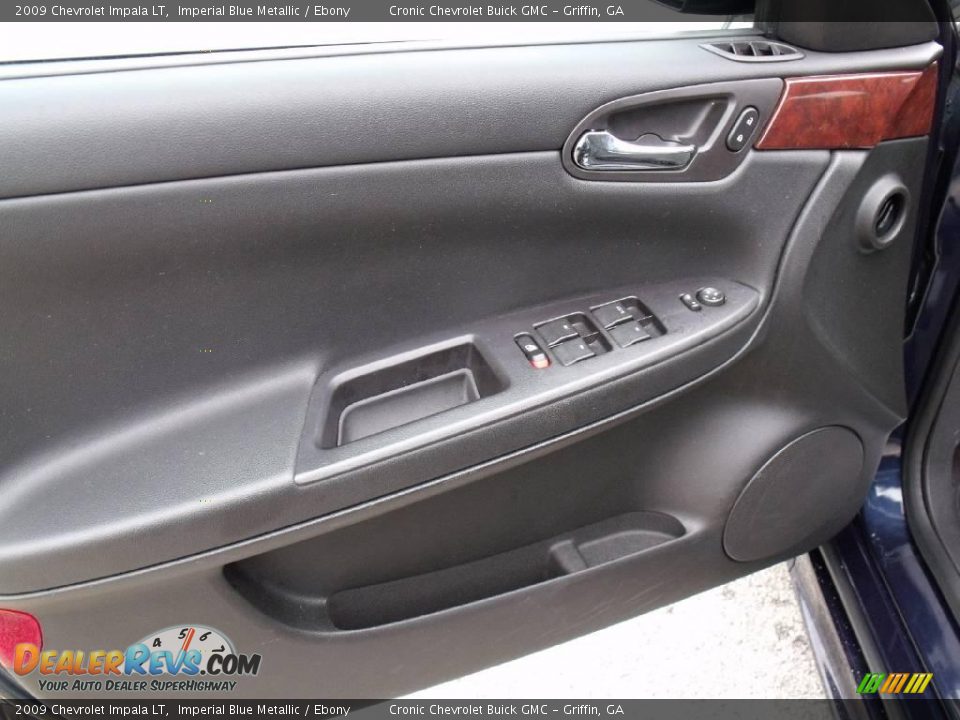 2009 Chevrolet Impala LT Imperial Blue Metallic / Ebony Photo #13