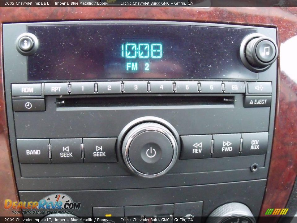 2009 Chevrolet Impala LT Imperial Blue Metallic / Ebony Photo #21