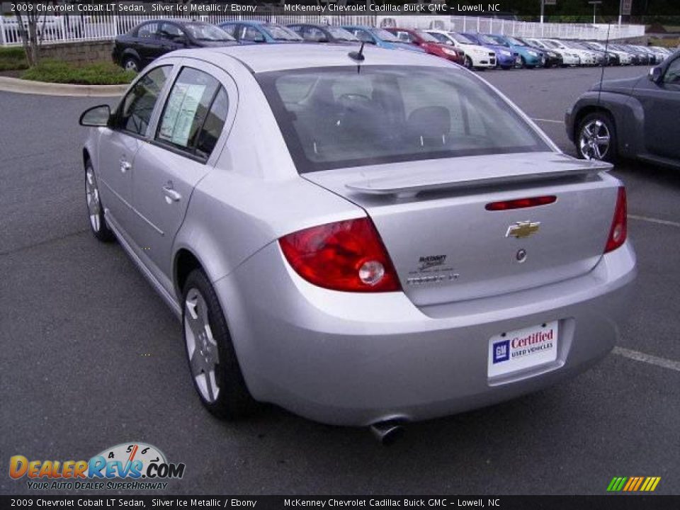 2009 Chevrolet Cobalt LT Sedan Silver Ice Metallic / Ebony Photo #2
