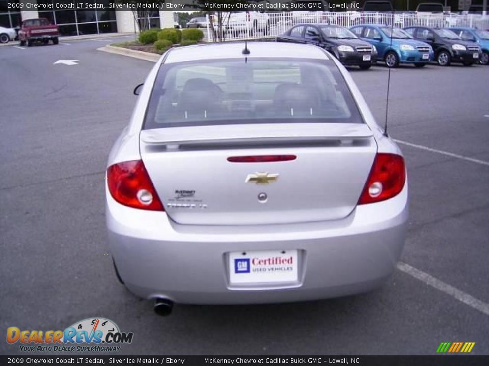2009 Chevrolet Cobalt LT Sedan Silver Ice Metallic / Ebony Photo #3