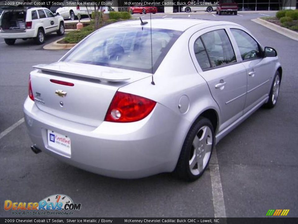 2009 Chevrolet Cobalt LT Sedan Silver Ice Metallic / Ebony Photo #4