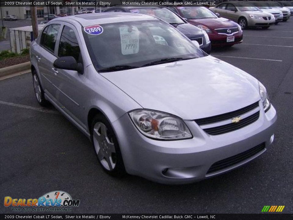 2009 Chevrolet Cobalt LT Sedan Silver Ice Metallic / Ebony Photo #5