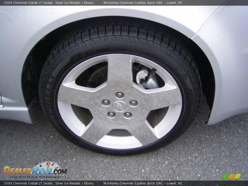2009 Chevrolet Cobalt LT Sedan Silver Ice Metallic / Ebony Photo #17