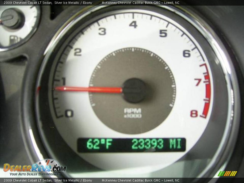 2009 Chevrolet Cobalt LT Sedan Silver Ice Metallic / Ebony Photo #25