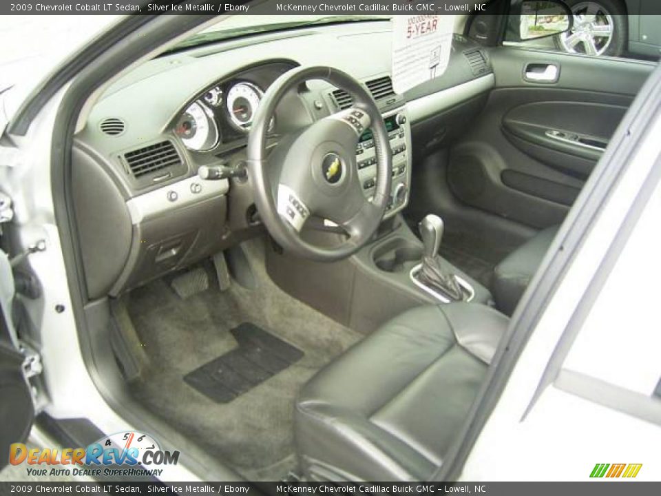 2009 Chevrolet Cobalt LT Sedan Silver Ice Metallic / Ebony Photo #26