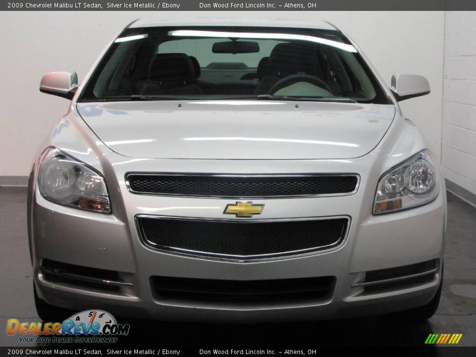 2009 Chevrolet Malibu LT Sedan Silver Ice Metallic / Ebony Photo #8