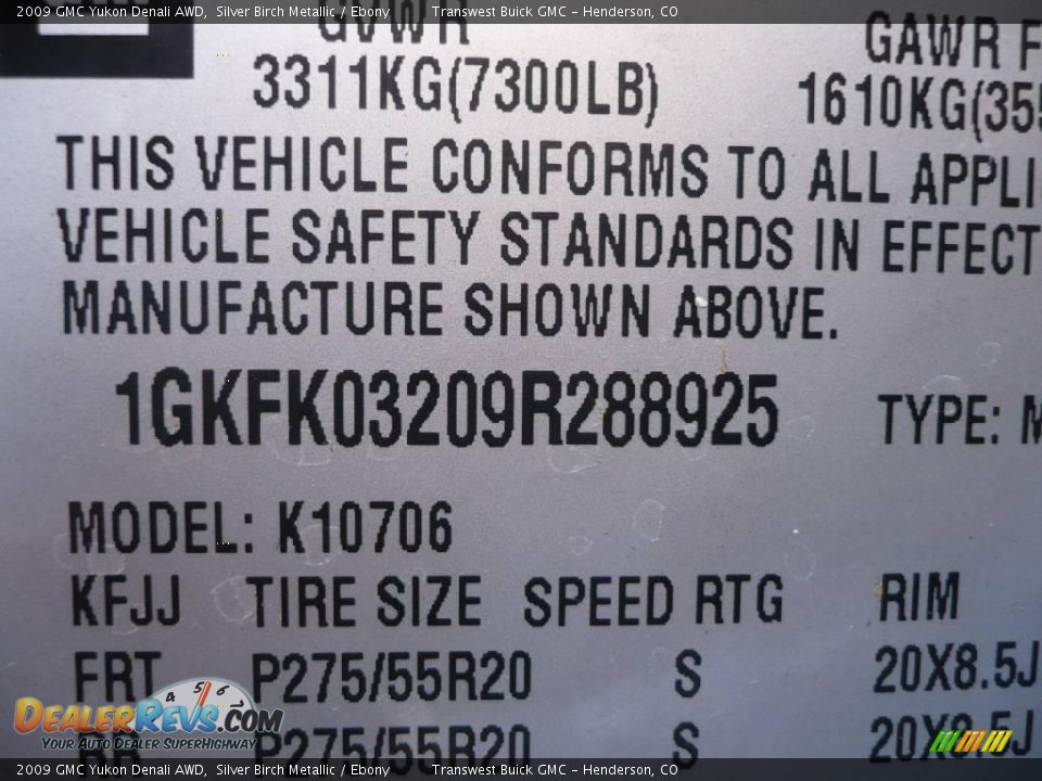 2009 GMC Yukon Denali AWD Silver Birch Metallic / Ebony Photo #10
