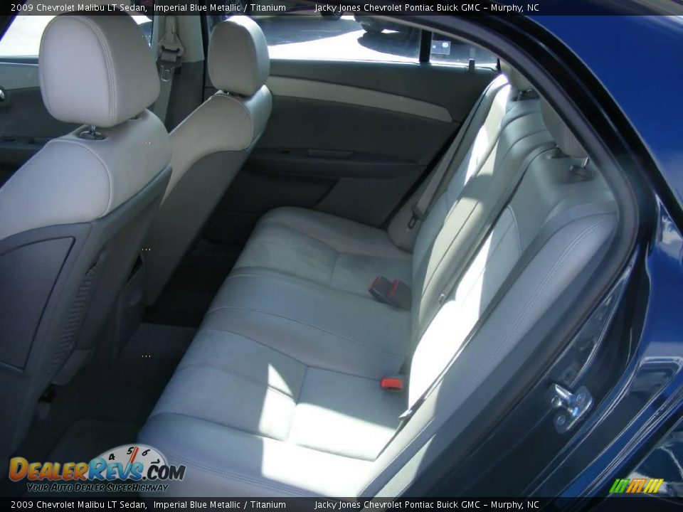 2009 Chevrolet Malibu LT Sedan Imperial Blue Metallic / Titanium Photo #3