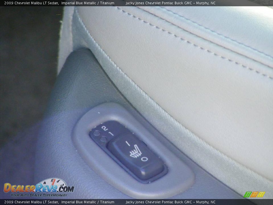2009 Chevrolet Malibu LT Sedan Imperial Blue Metallic / Titanium Photo #17