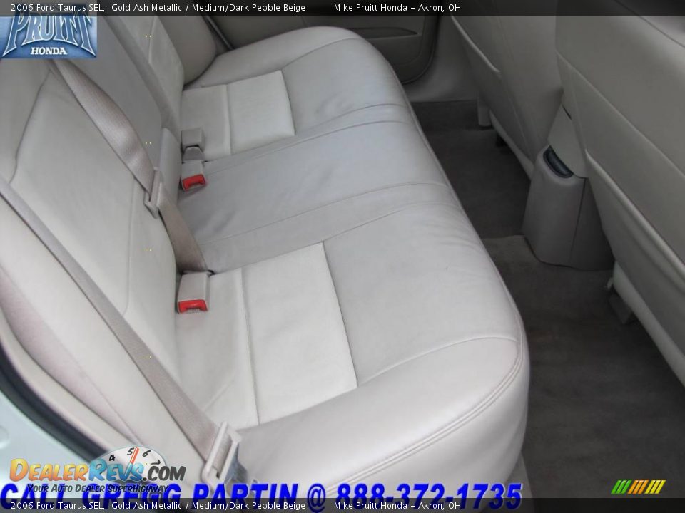 2006 Ford Taurus SEL Gold Ash Metallic / Medium/Dark Pebble Beige Photo #14