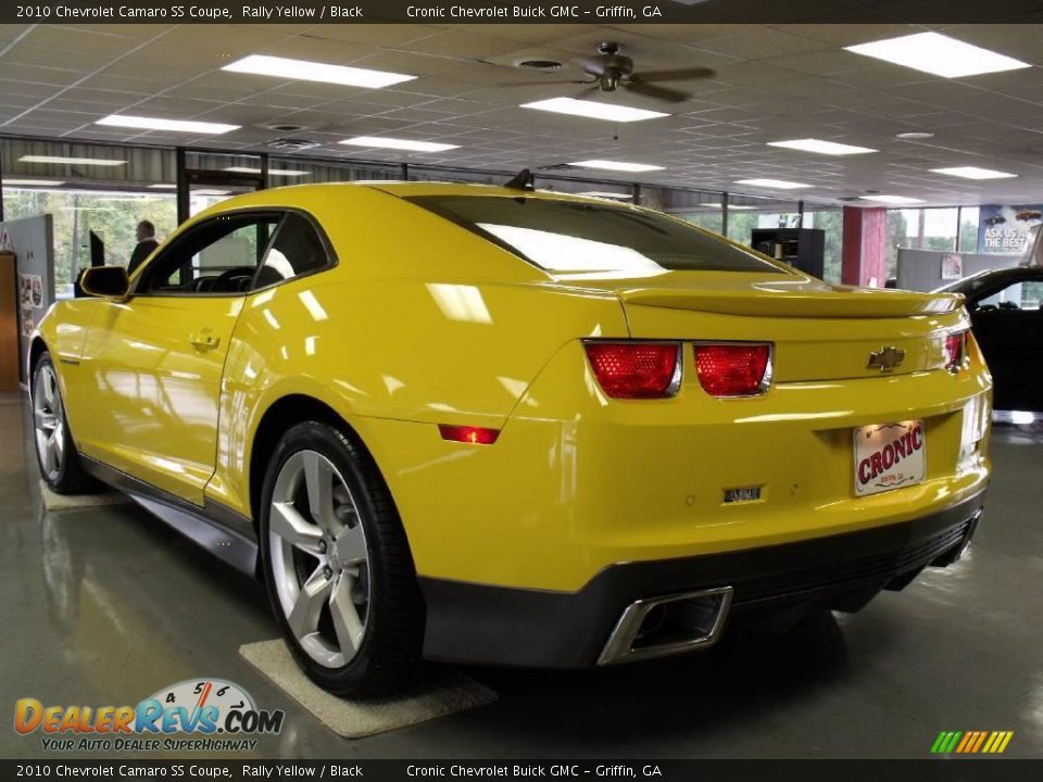 2010 Chevrolet Camaro SS Coupe Rally Yellow / Black Photo #2