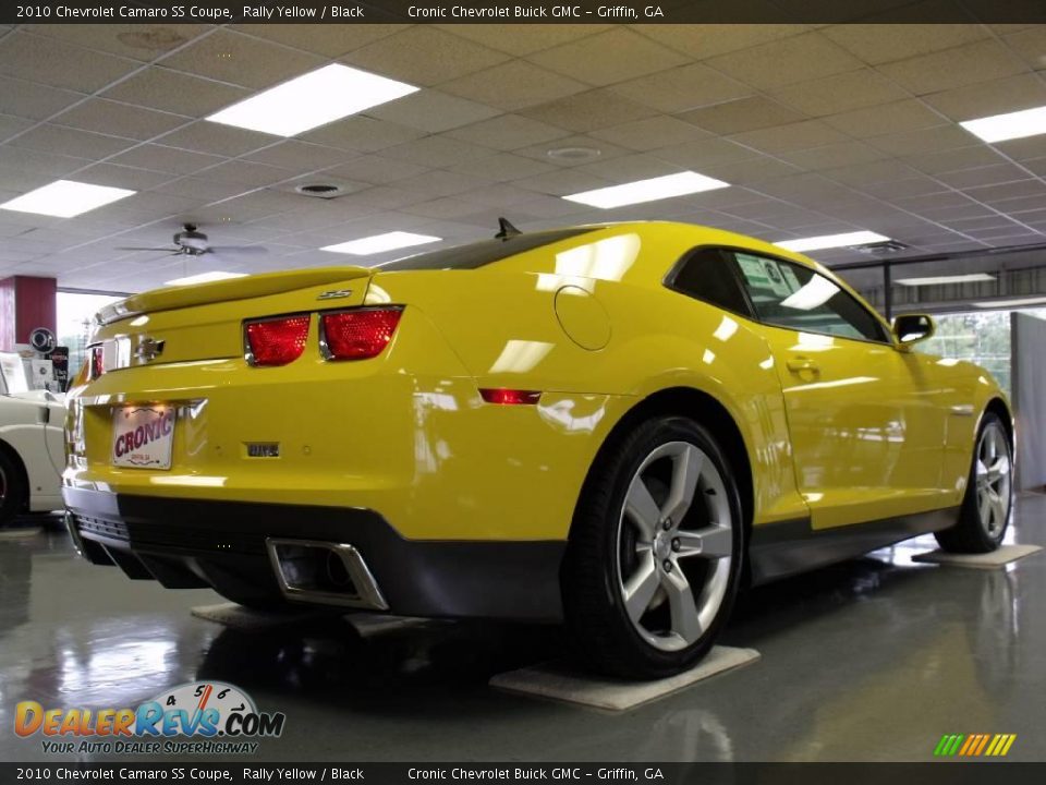 2010 Chevrolet Camaro SS Coupe Rally Yellow / Black Photo #3
