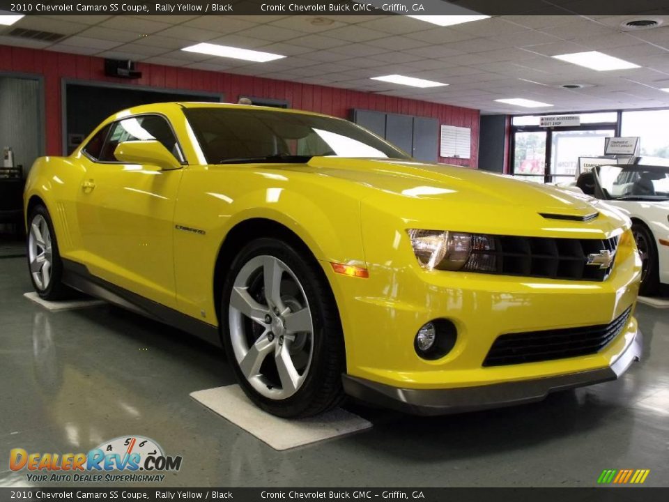 2010 Chevrolet Camaro SS Coupe Rally Yellow / Black Photo #4
