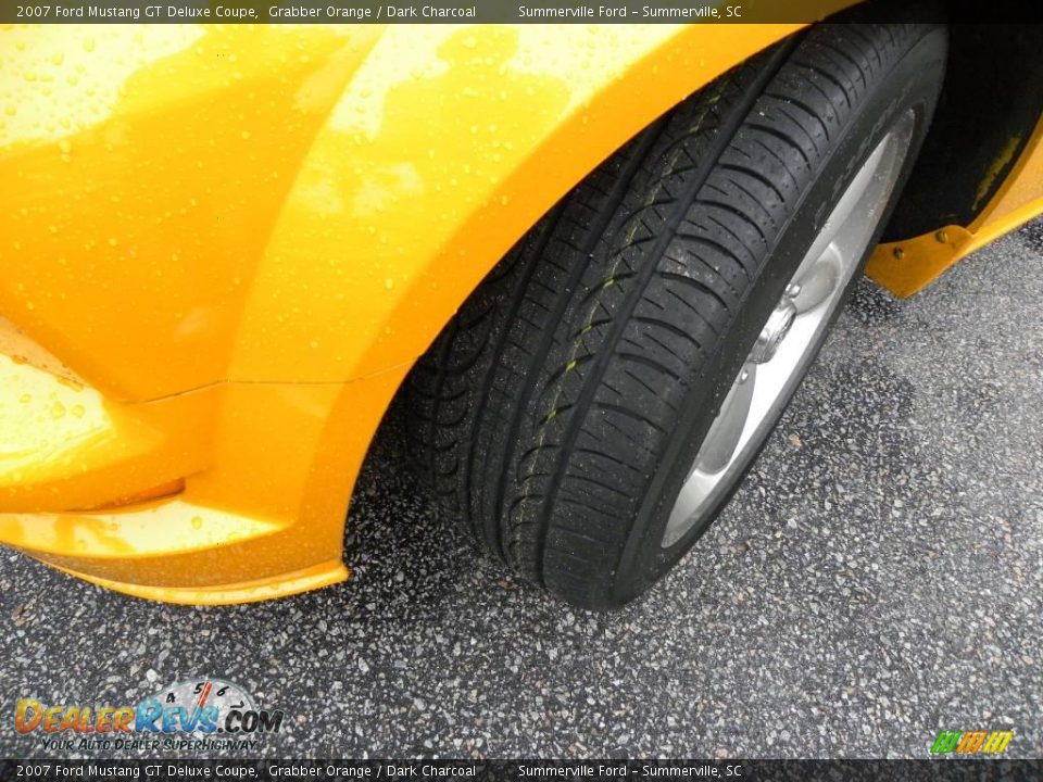2007 Ford Mustang GT Deluxe Coupe Grabber Orange / Dark Charcoal Photo #15