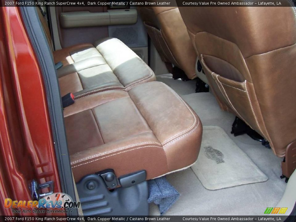 2007 Ford F150 King Ranch SuperCrew 4x4 Dark Copper Metallic / Castano Brown Leather Photo #9