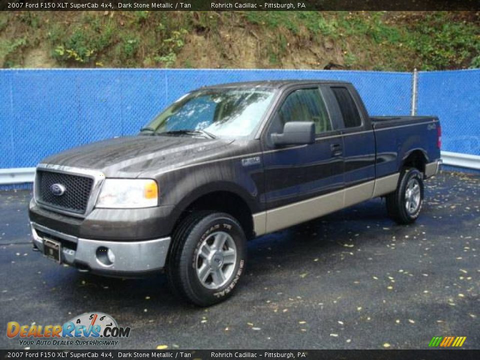 2007 Ford F150 XLT SuperCab 4x4 Dark Stone Metallic / Tan Photo #1