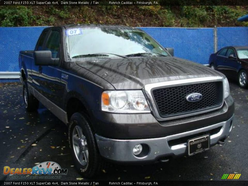 2007 Ford F150 XLT SuperCab 4x4 Dark Stone Metallic / Tan Photo #6